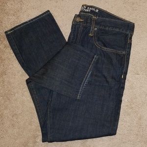 American Eagle Dark Blue Jeans Men Size 34×30 Slim